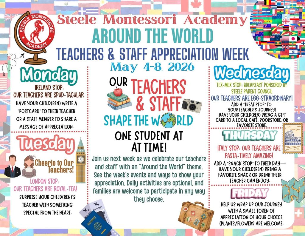 Teacher & Staff Appreciation Week! 