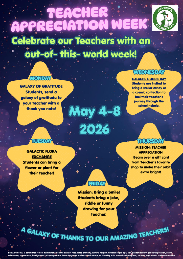 Teacher Appreciation Week Flyer