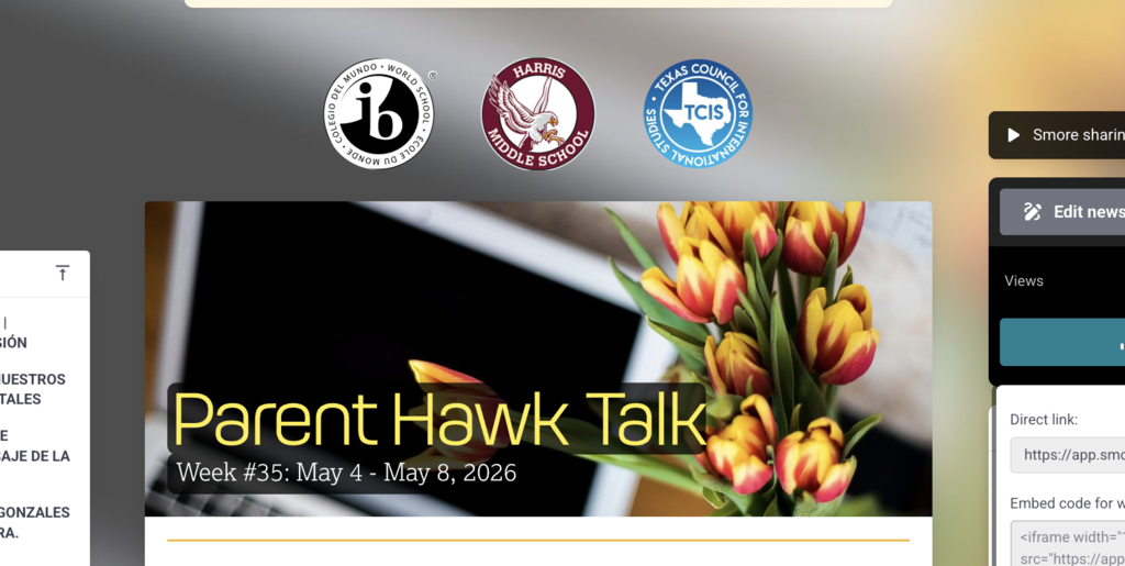 Parent Hawk Talk