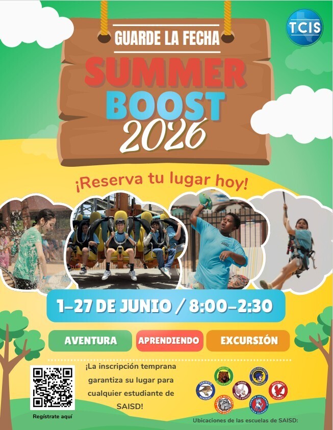 Summer Boost Flyer Spanish