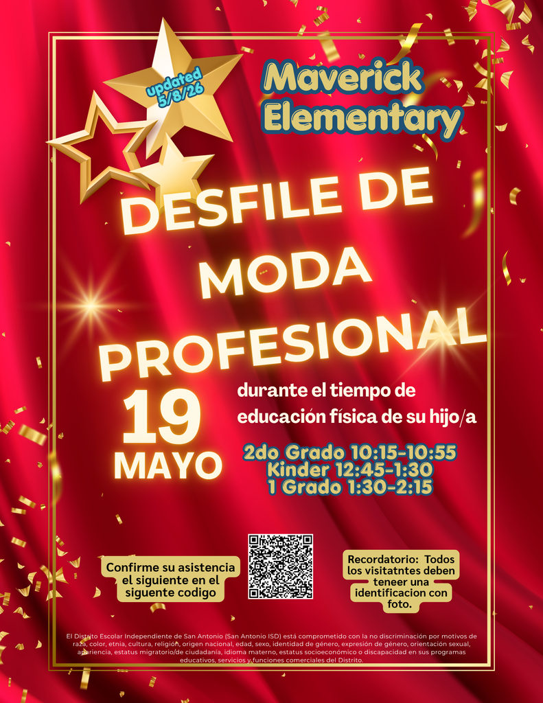 Career Fashion Show Flyer SPANISH