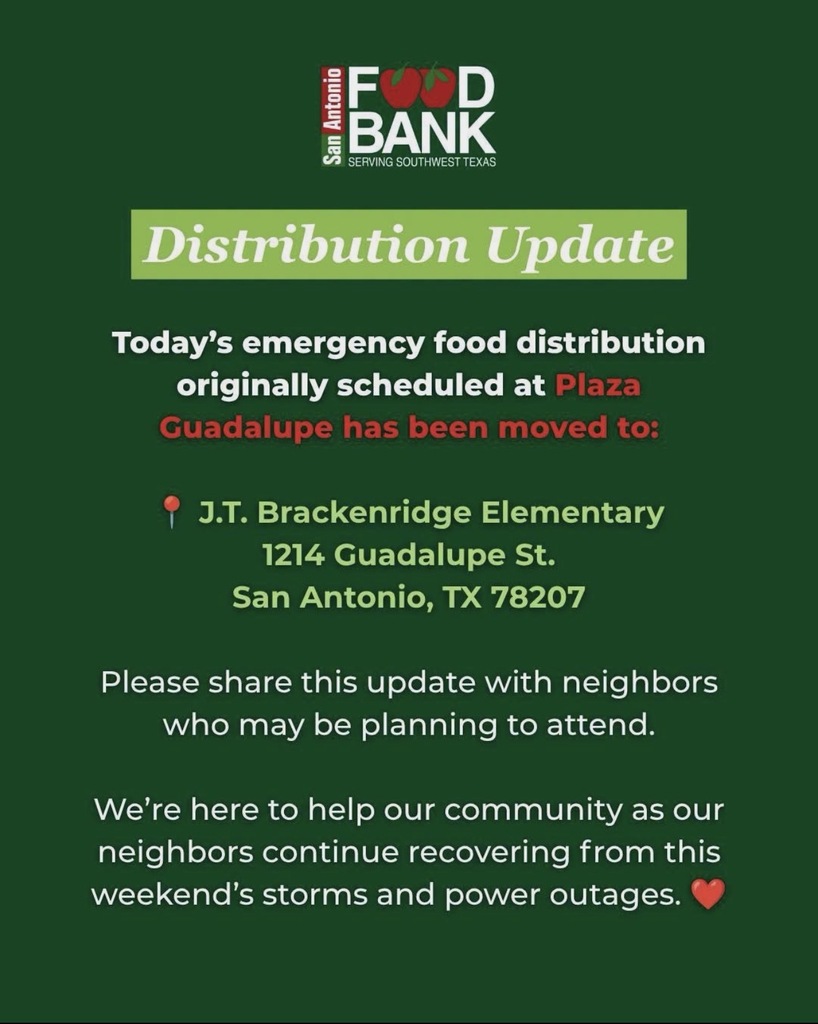 Food Distribution Update