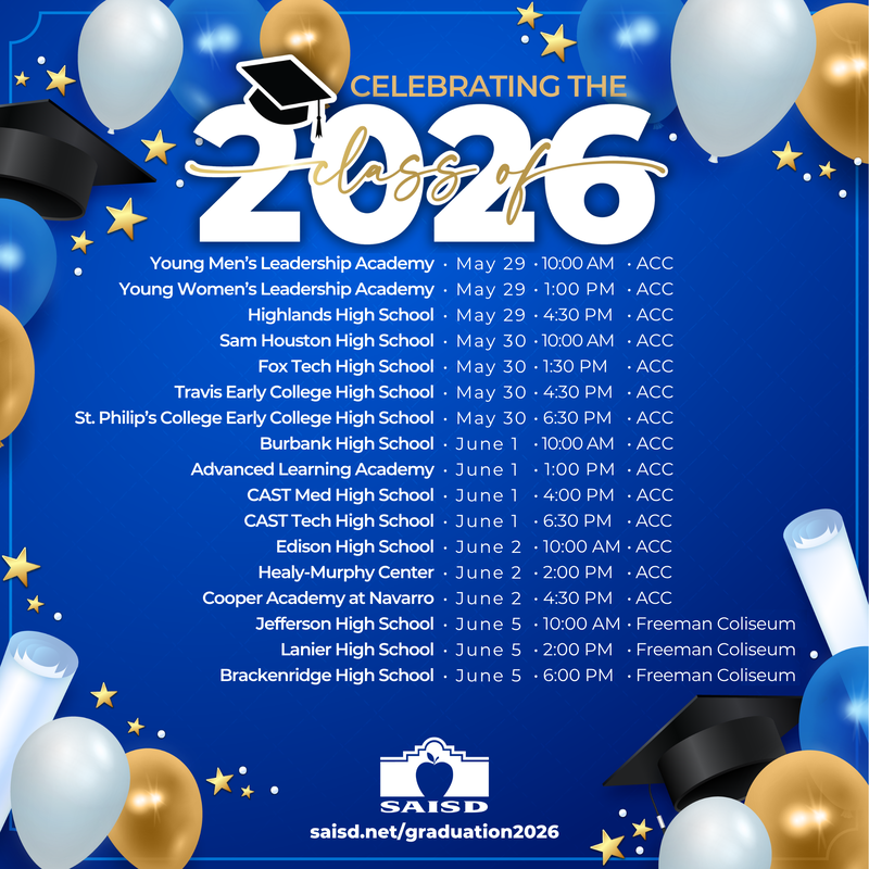 Graduation Schedule