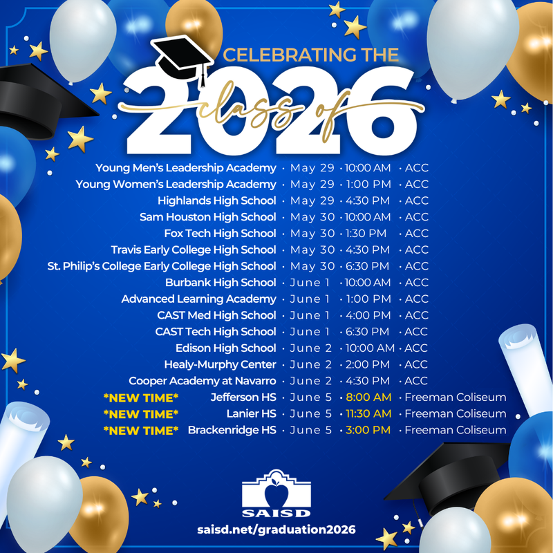 Graduation Schedule