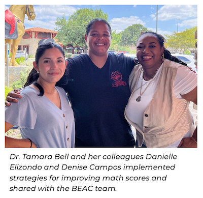 Three female teachers at Schenck Elementary
