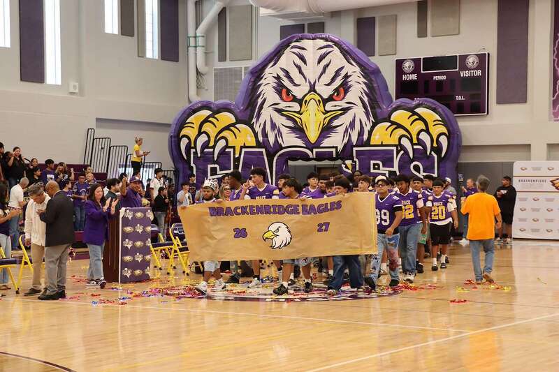 athletes at Brackenridge high