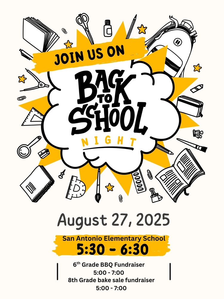 Back to School Night Flyer