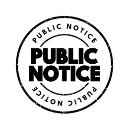Public Notice