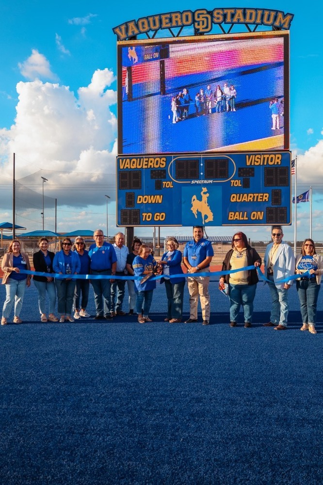 The Jumbotron Ribbon Cutting Ceremony was a great success! 