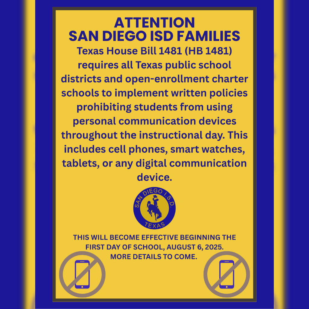 HB 1481 Announcement