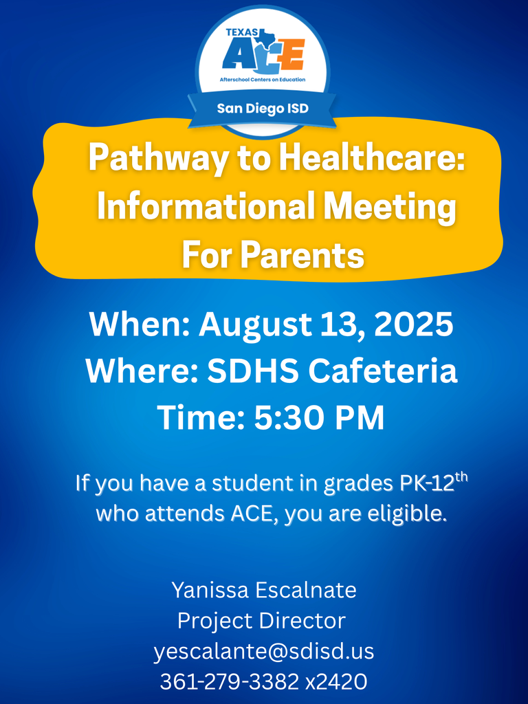 Pathway to Healthcare: Parent Info Meeting