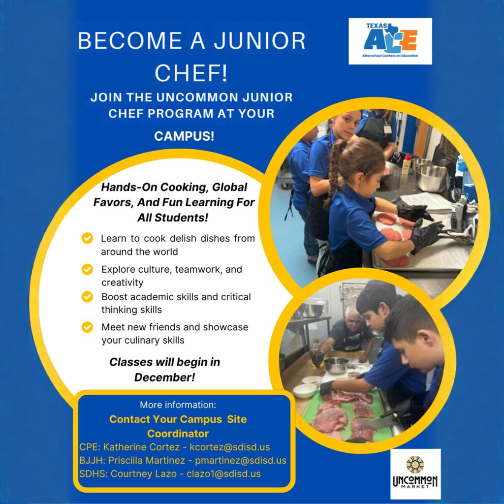Uncommon Junior Chef Program
