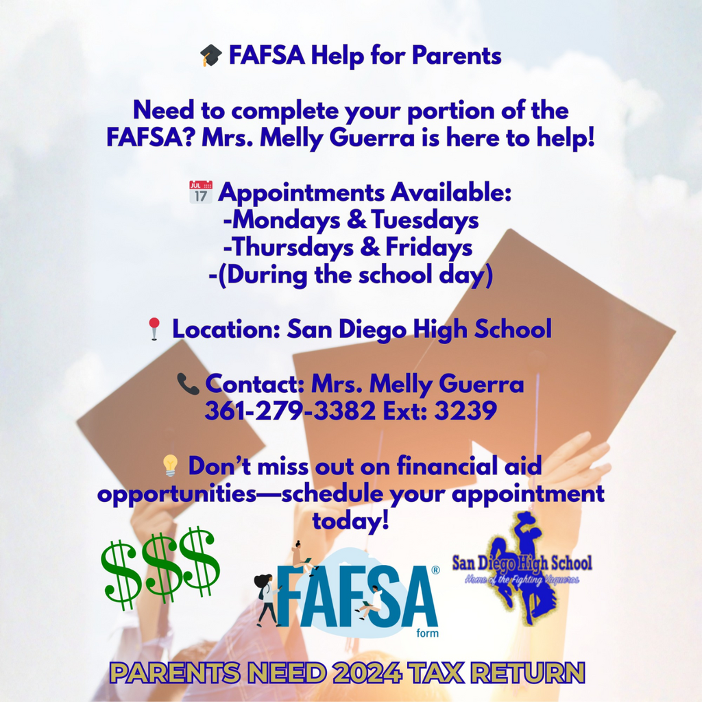 FAFSA Aid with Mrs. Melly Guerra