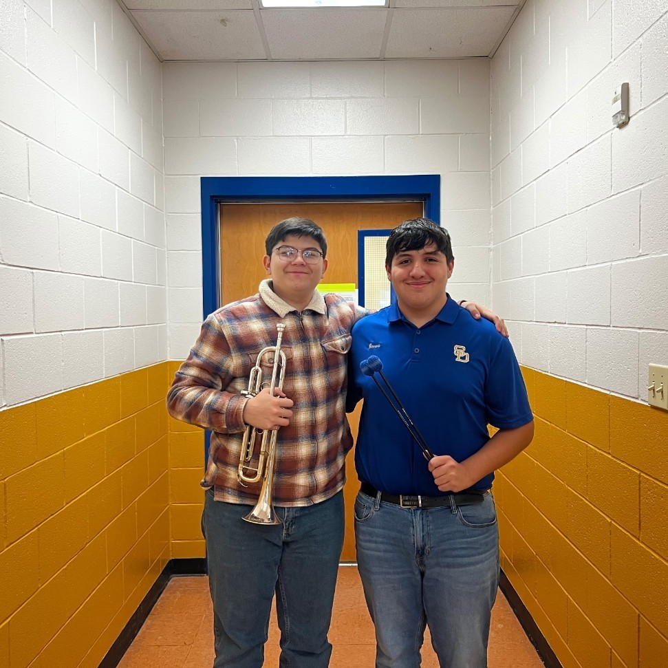 Liam Gallagher and Mario Barrera