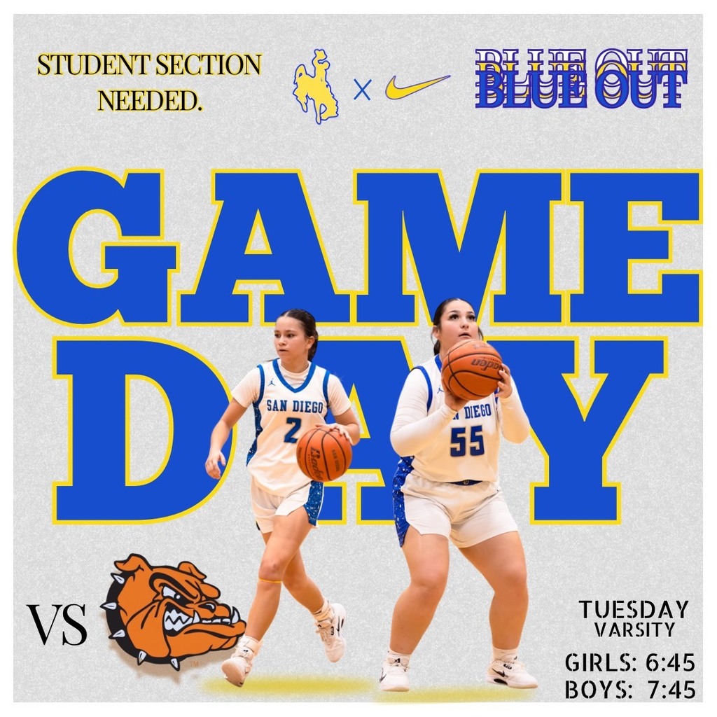 Lady Vaqueros game announcement