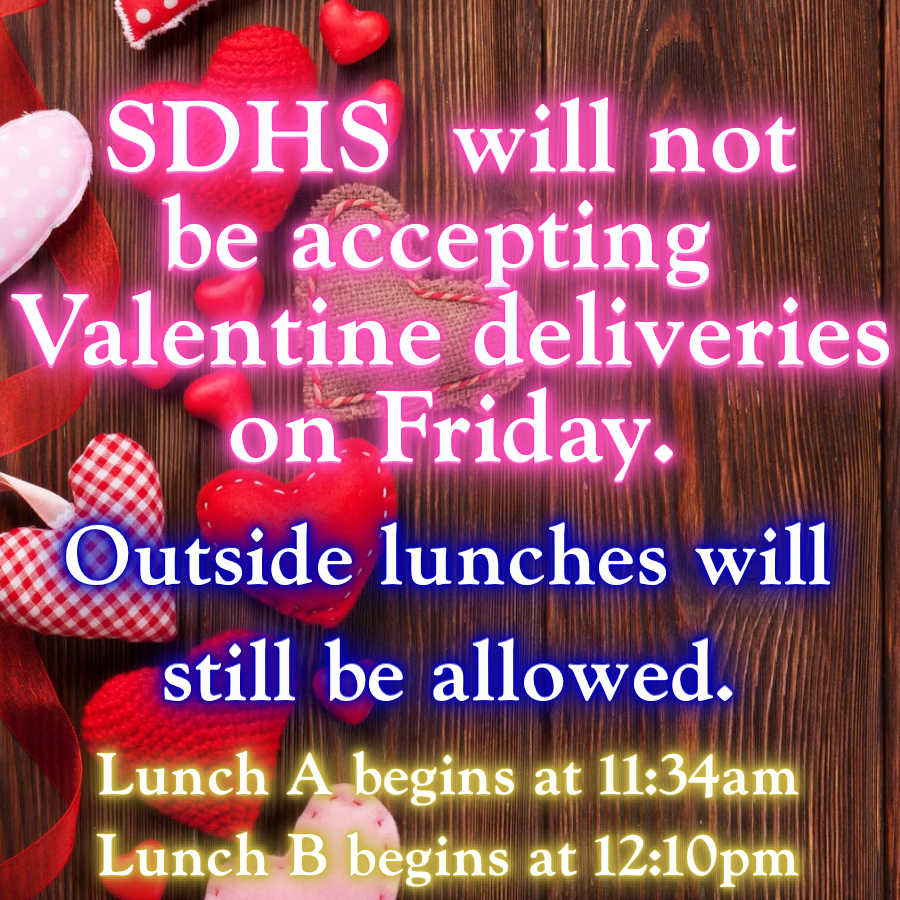 Valentines notice