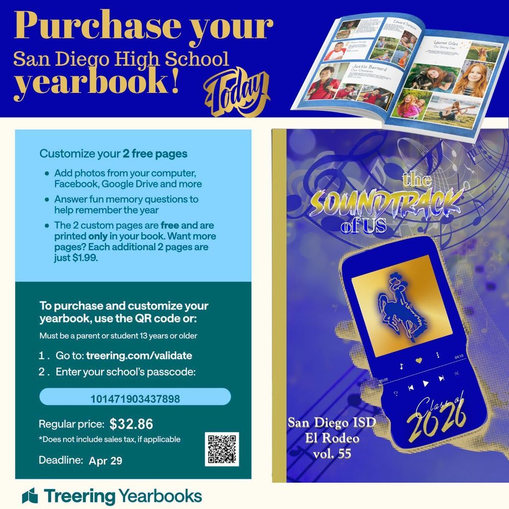 2025-2026 Yearbook orders