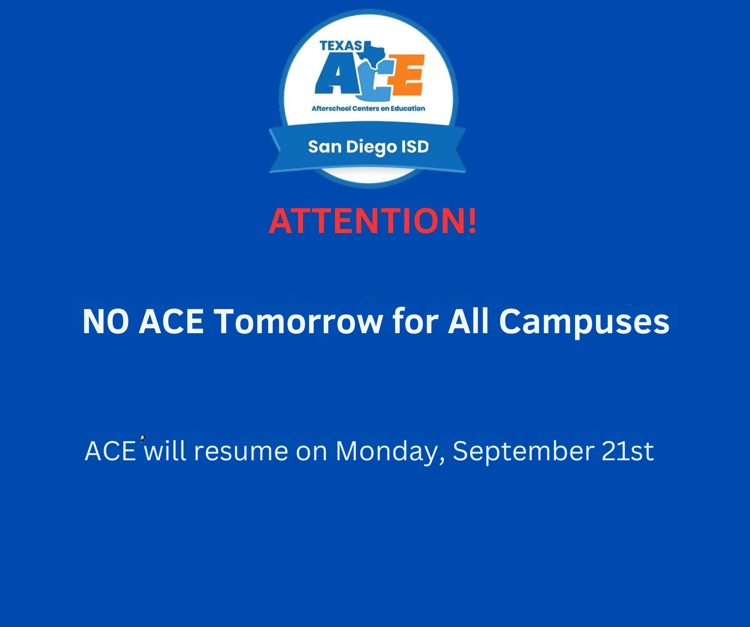 no ace tomorrow