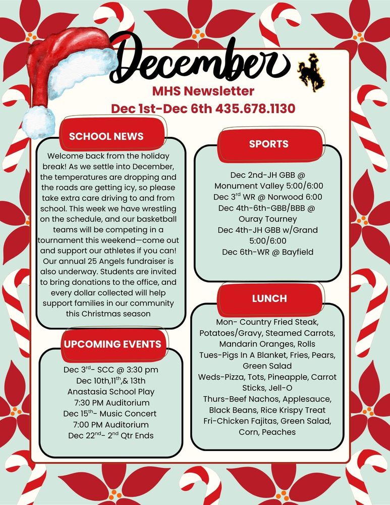 MHS Weekly Newsletter