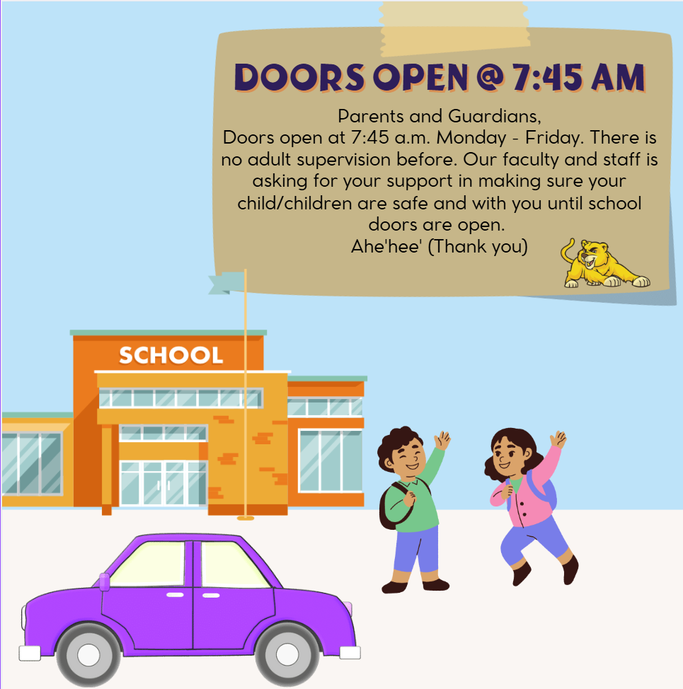 Door Open at 7:45 a.m.