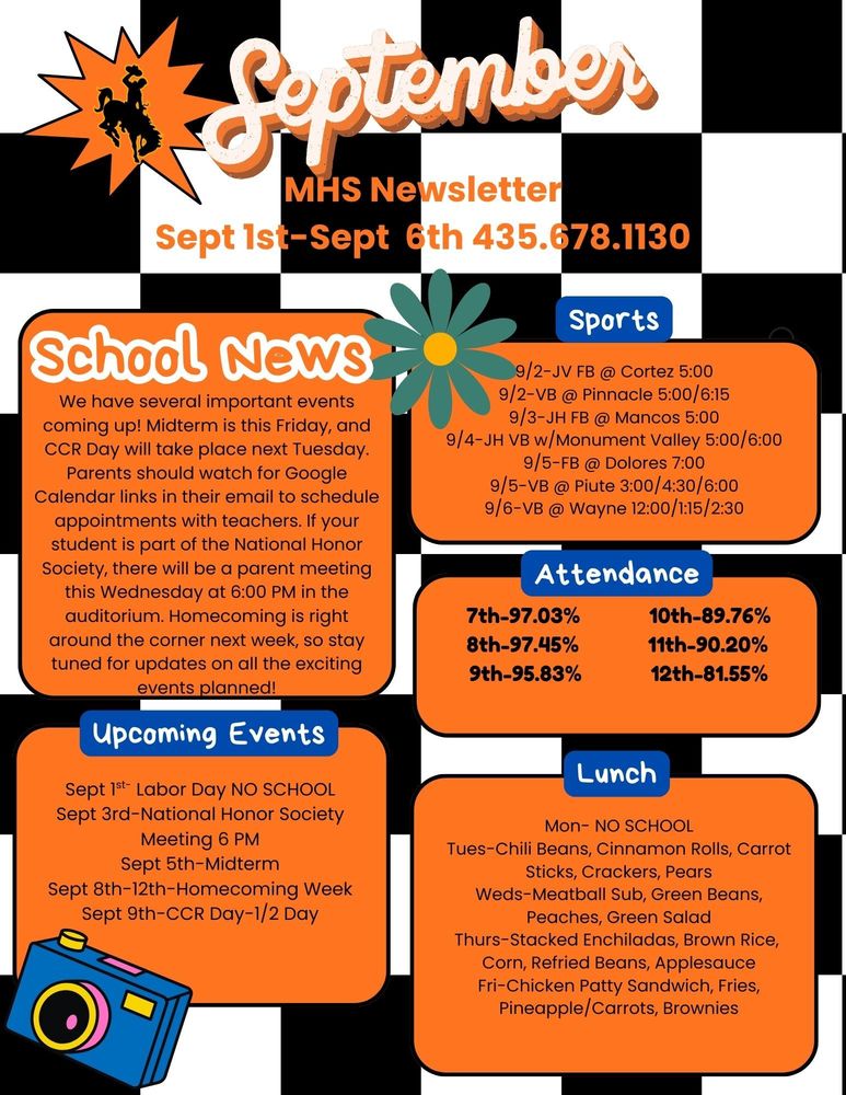 MHS Weekly Newsletter