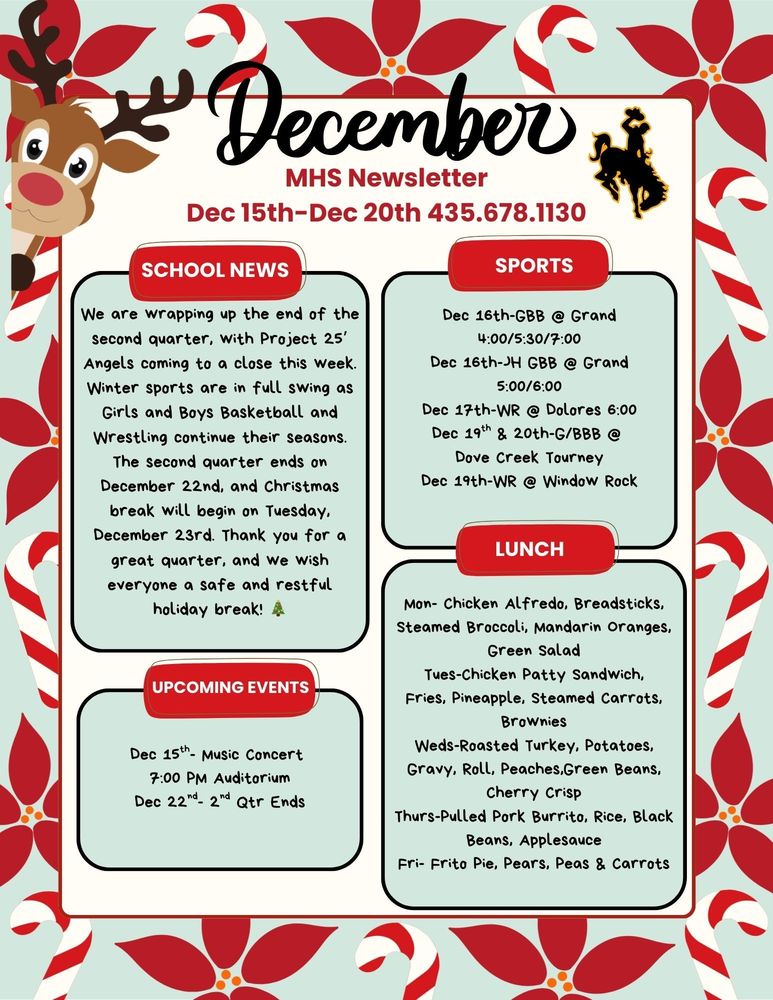 MHS Weekly Newsletter