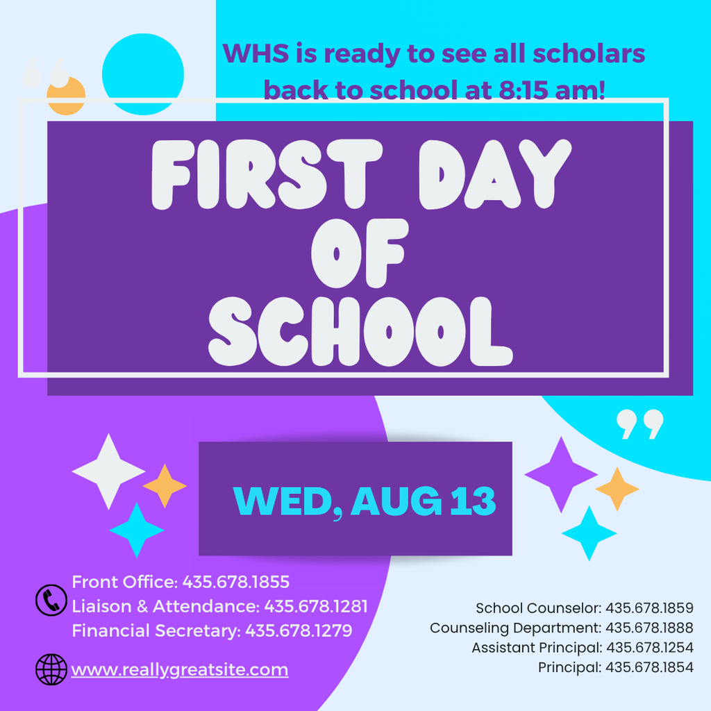 Registration continues today (Aug 6) from 8 am-3 pm, and YES we are open during your lunch break! We are so excited for the First Day of School: Wednesday, August 13, at 8:15 am!!!!