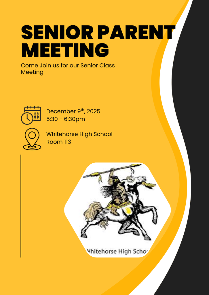 The Senior Class Parent Meeting is on Tuesday, December 9, at 5:30 pm in Room 113.