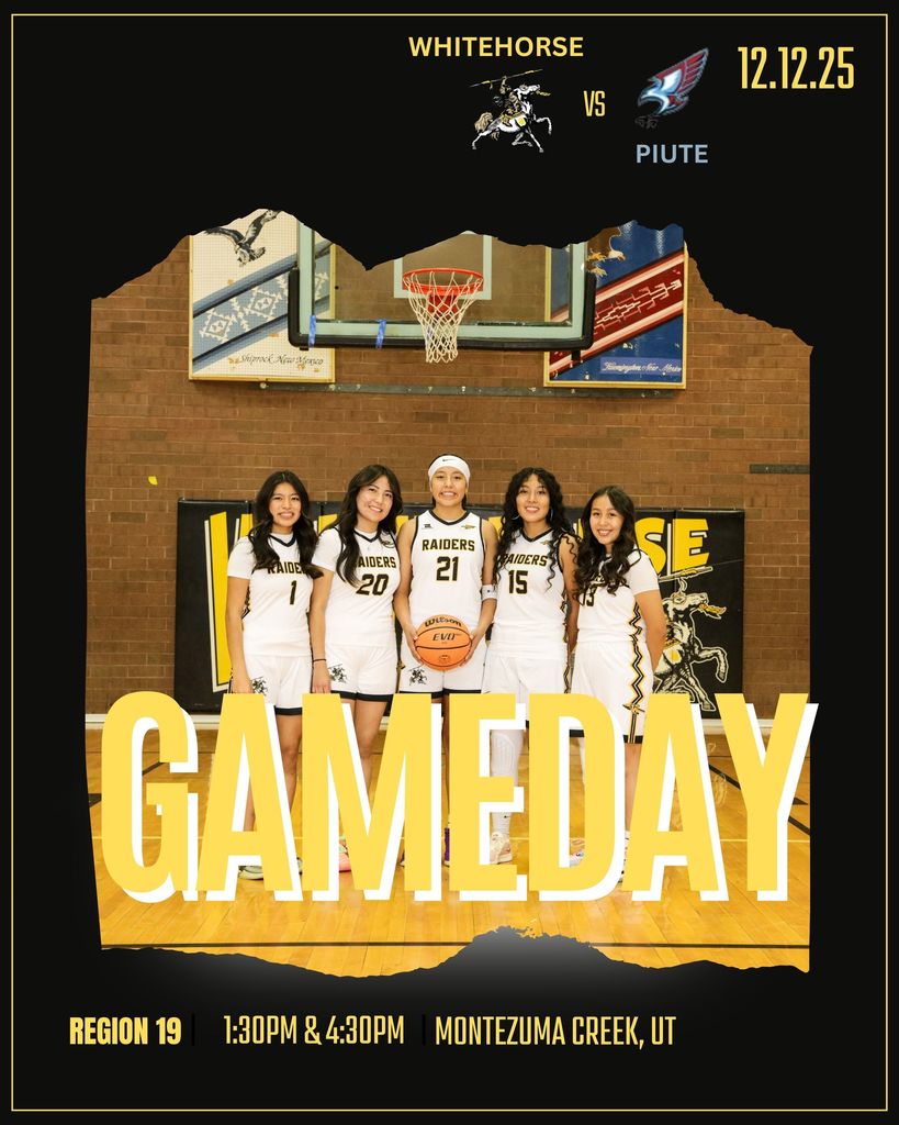 Home GBB vs Piute on December 12 starting at 2:30 pm.