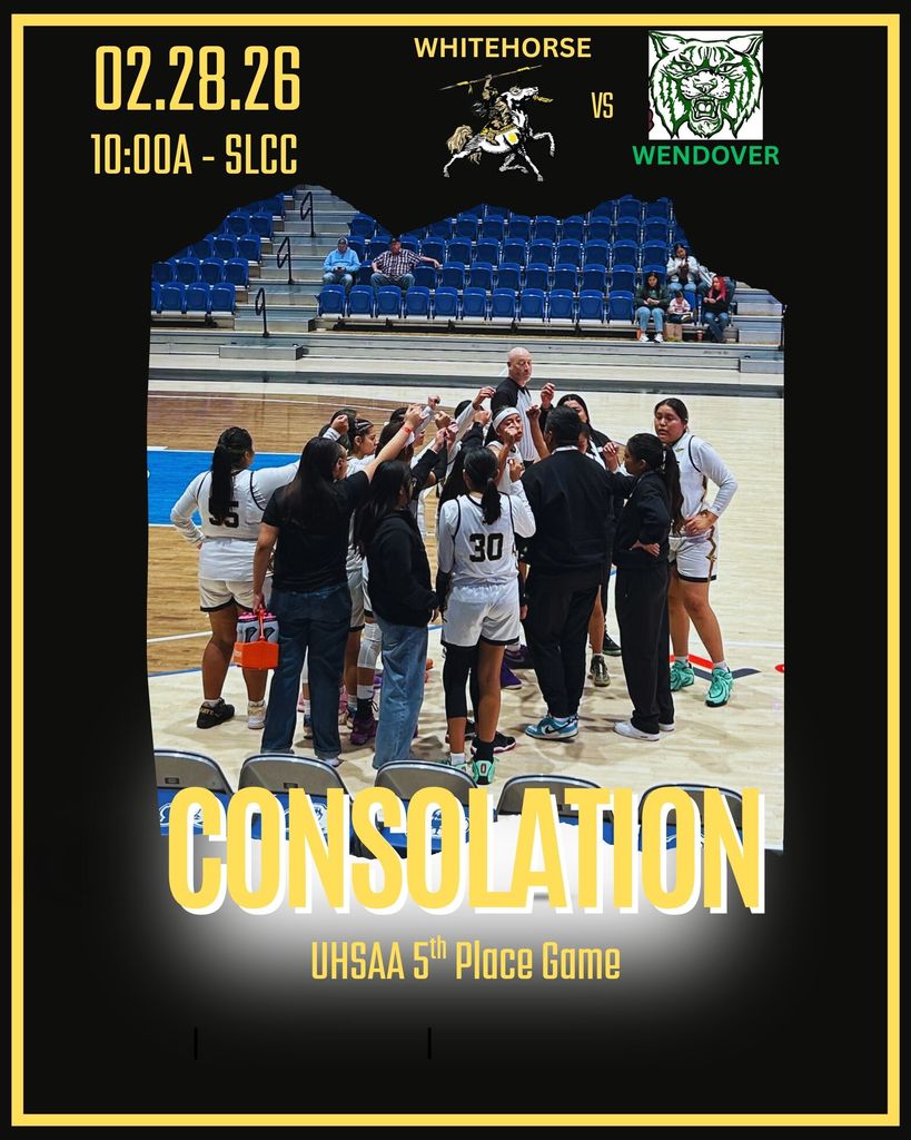 Lady Raiders play for 5th place versus Wendover tomorrow (Feb 28) at 10 am in the SLCC Bruin Arena.