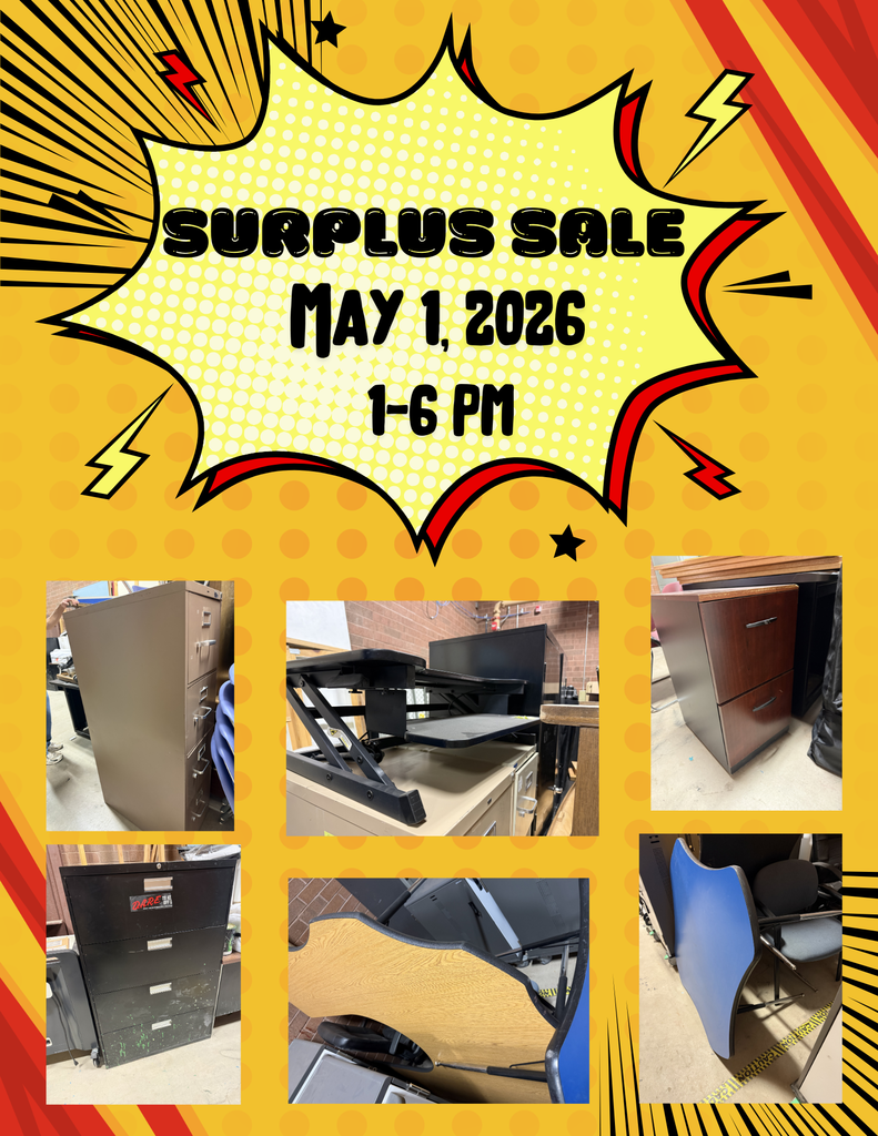 The Surplus Sale is only today (May 1) at 1 pm on the East Lawn. We will be selling used furniture at a reduced price along with vintage Raider uniforms!
