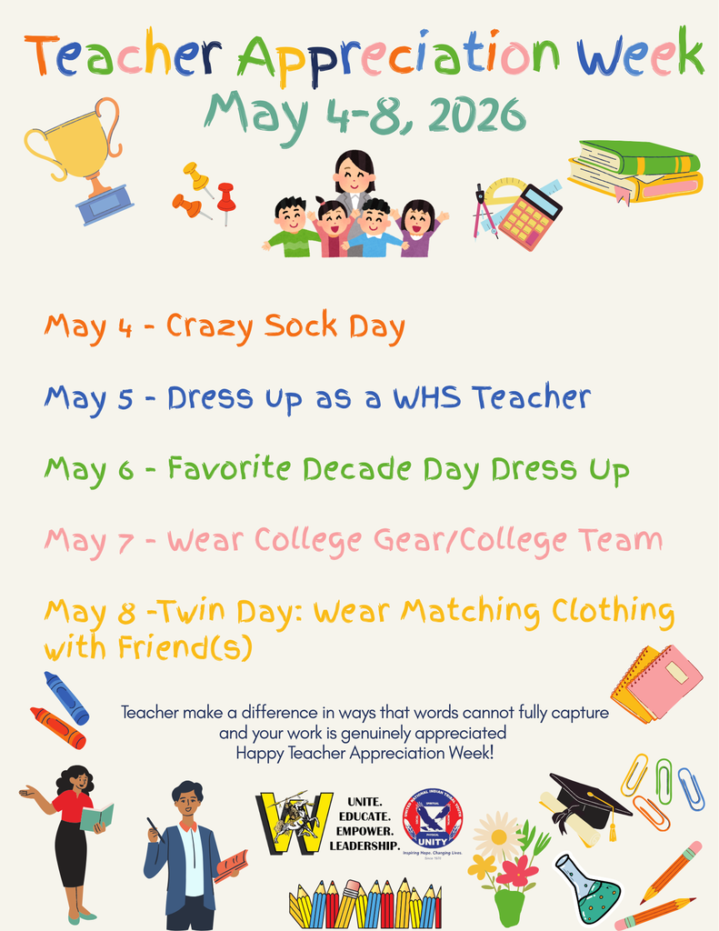 It is Teacher Appreciation Week!