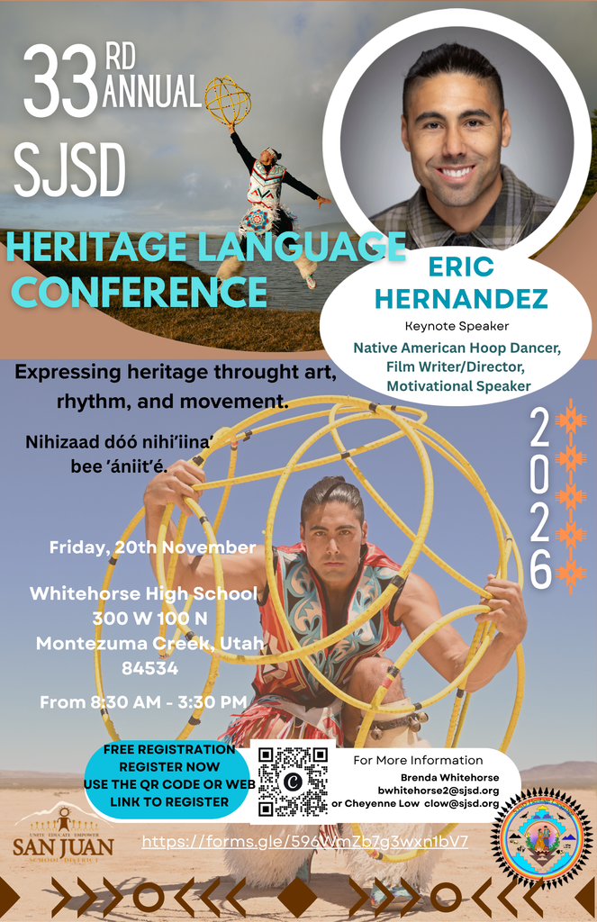 Mark your calendars and get ready to celebrate! Our 33rd Annual Heritage Language Conference is happening at Whitehorse High School on November 20th, 2026. Stay tuned for the agenda!