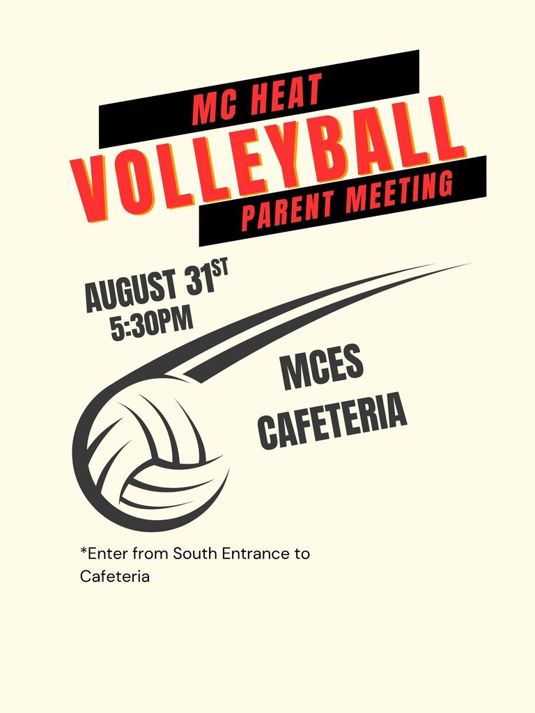 Vball meeting flyer