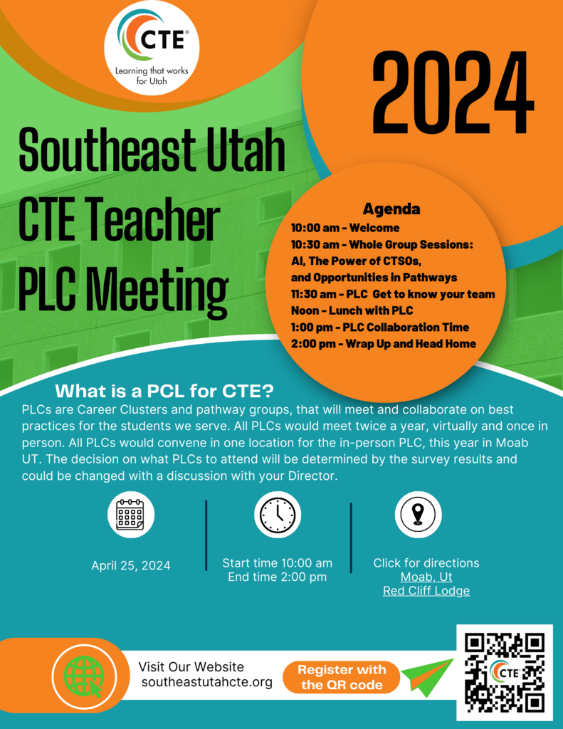 Southeast Utah CTE Teacher PLC