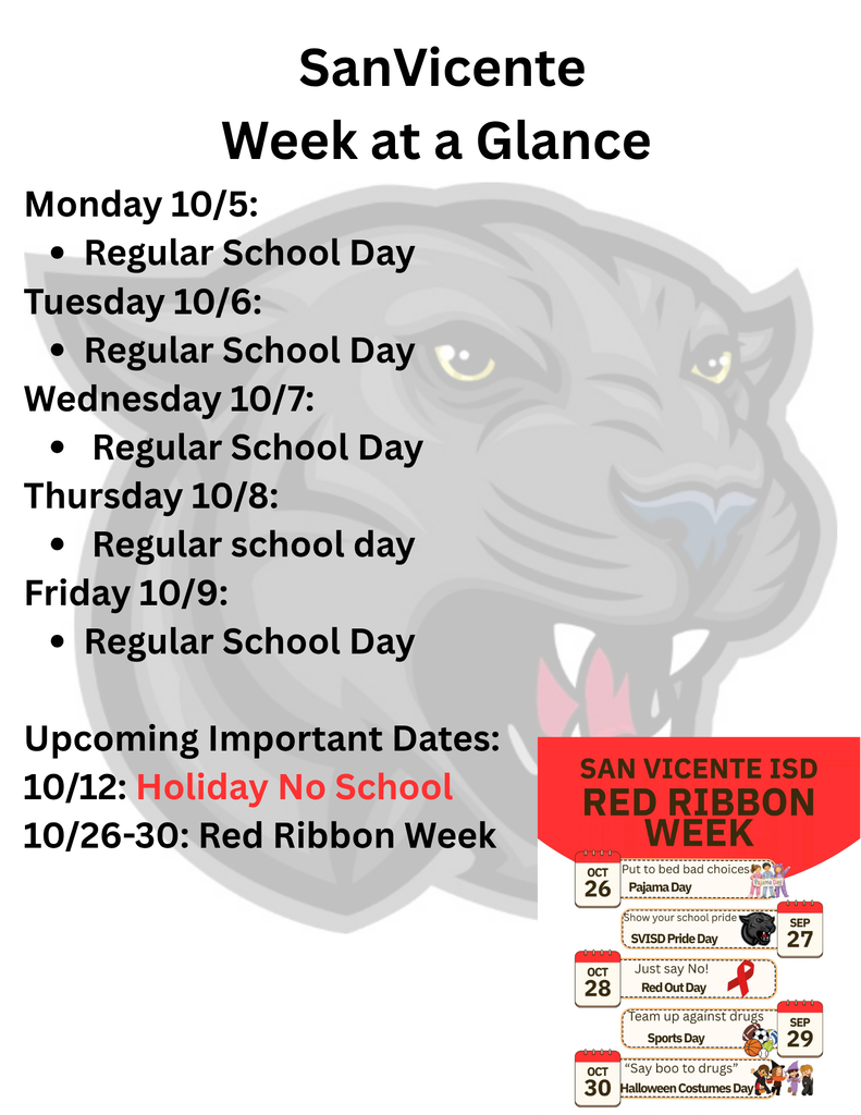 Week at a Glance