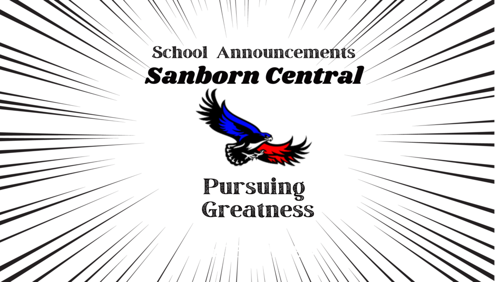 8-27-2025 School Announcements