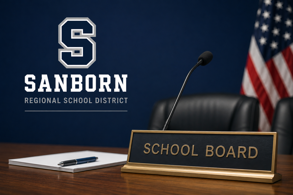 Sanborn school board stock image