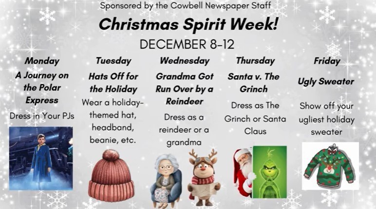 JH HS Christmas Spirit Week