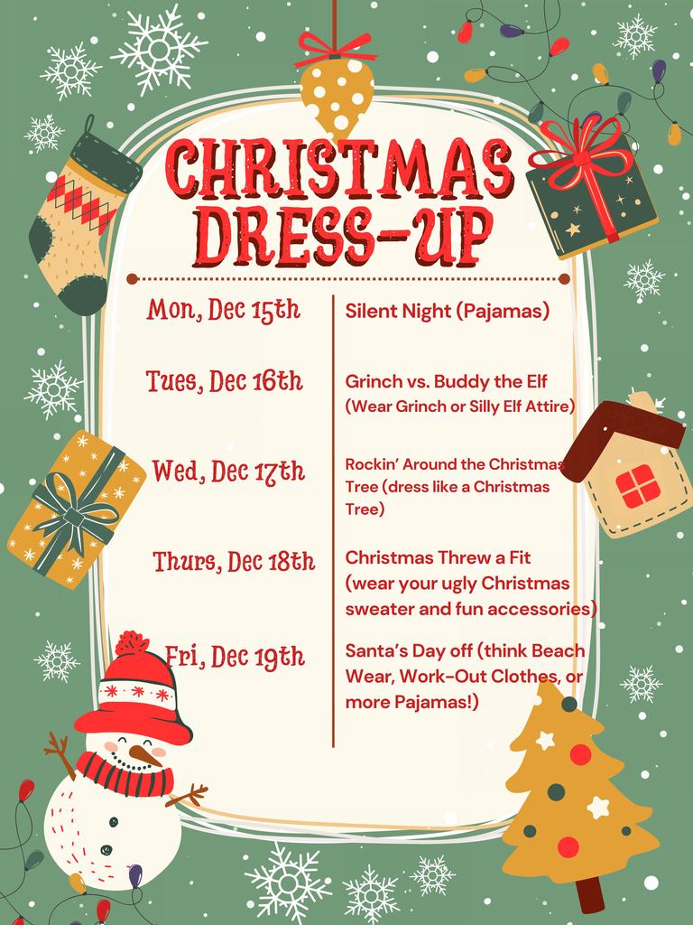 Christmas Spirit Week