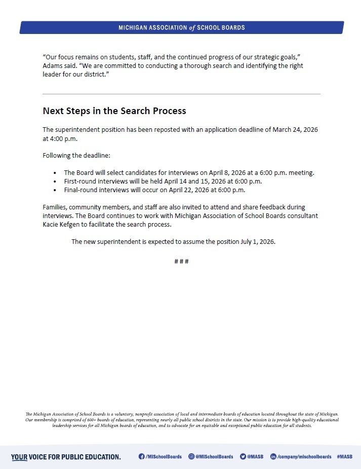 Press Release - Repost