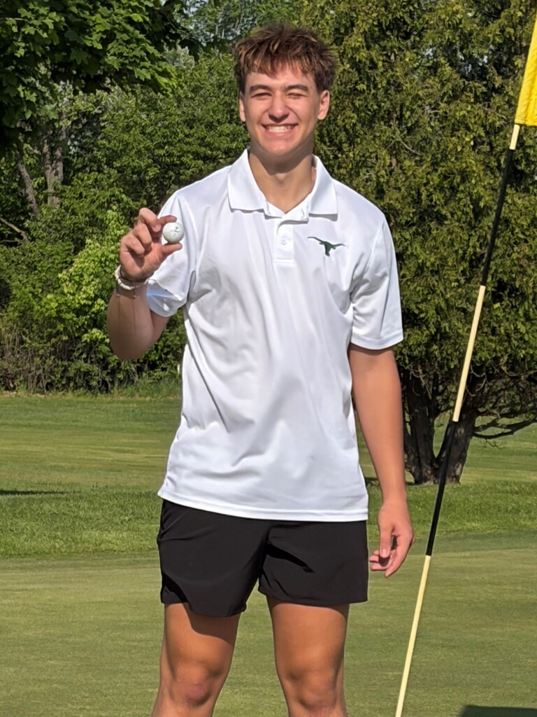 Grady Hazelwood-Hole in one