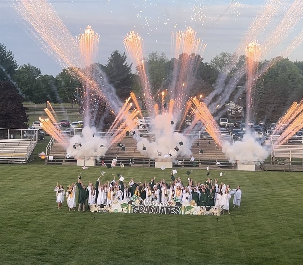 Senior Cap Toss