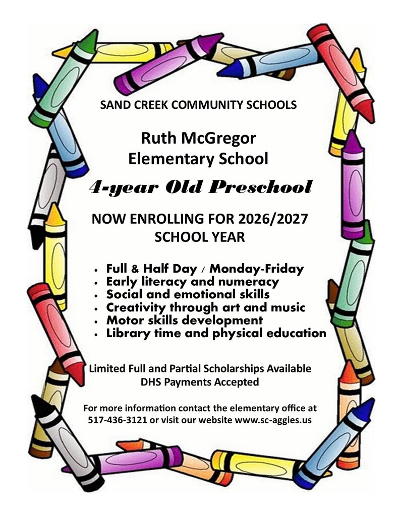 Preschool Flyer
