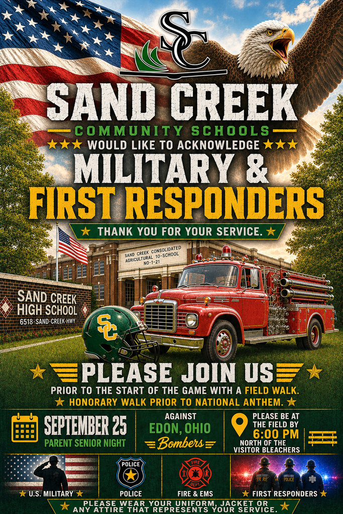 Parent Night; Military & First Responders