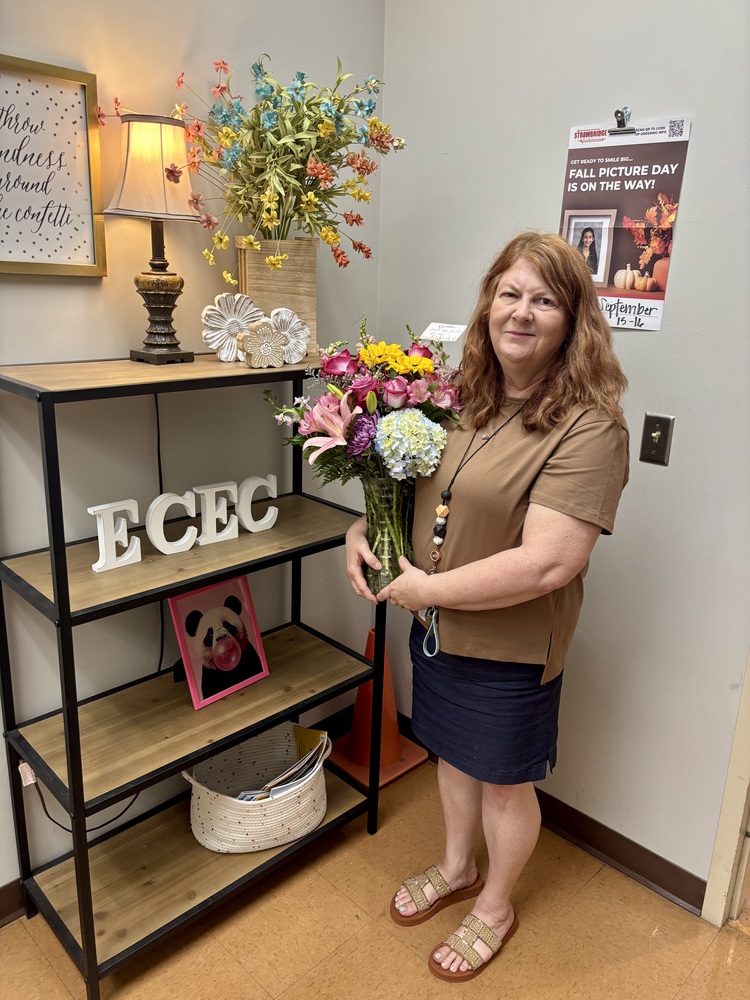 Congratulations Mrs. Scott on teacher of the month!