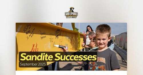 Sandite Successes