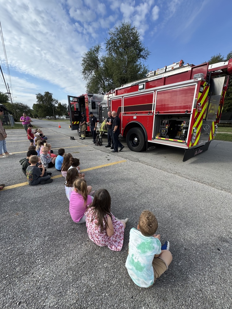 SSFD stopped by to discuss fire safety