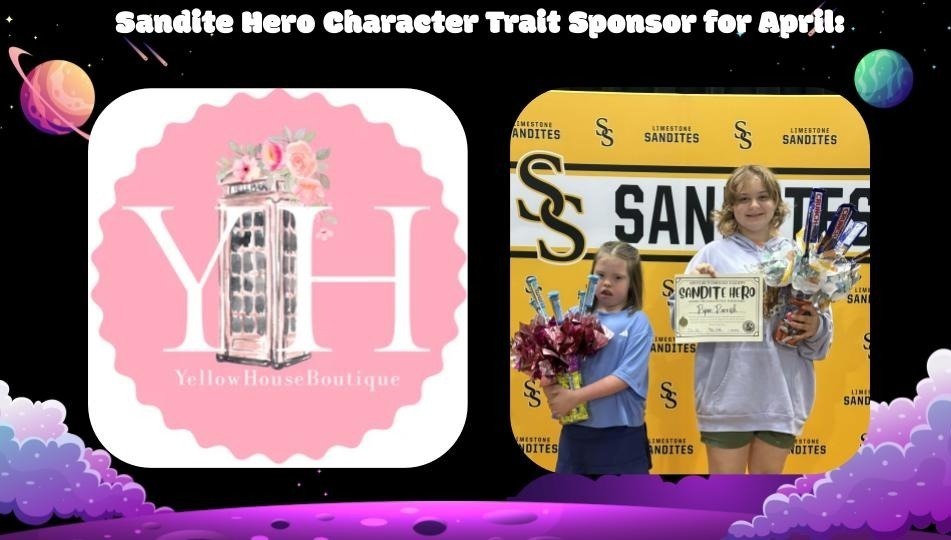 April Sandite Heroes and sponsor Yellow House Boutique