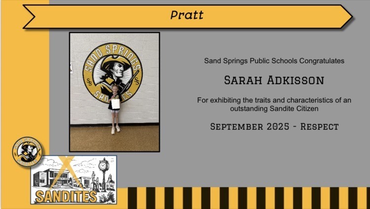 Sarah Adkisson September Sandite Hero for Respect